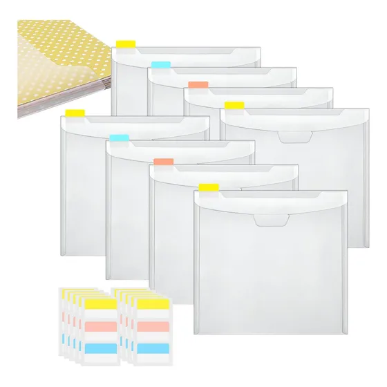 Organizador De Almacenamiento De Papel Para Álbumes De Recor