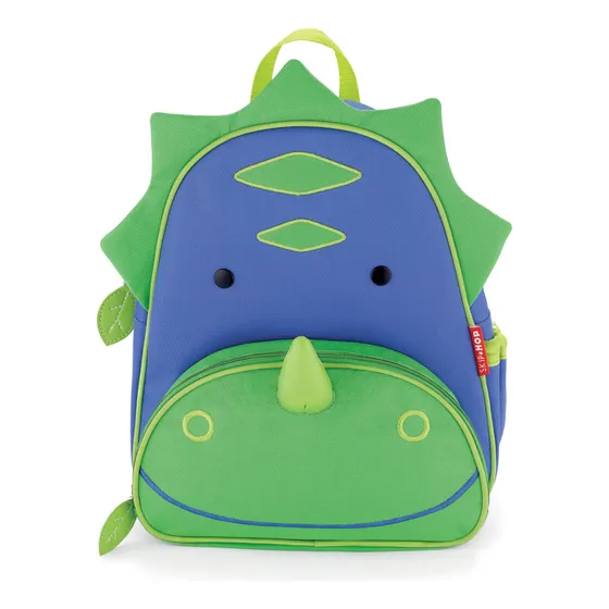 Mochila Infantil Zoo Dino Skip Hop Cor Verde Desenho do tecido Dinossauro