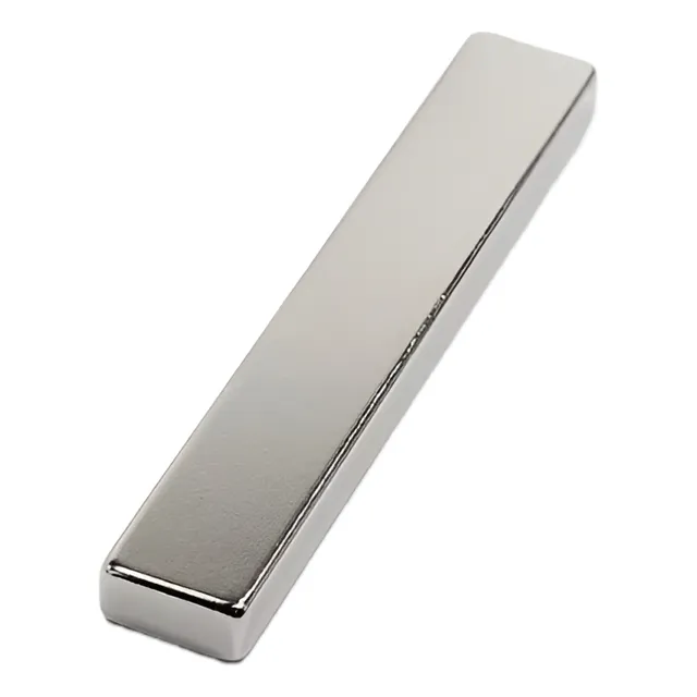 Poderoso Iman Neodimio 50 X 10 X 4 Mm. N 40 Rectangular Fuer