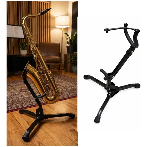 Suporte P/ Saxofone Sax Alto Tenor Portátil Suporte Pedestal