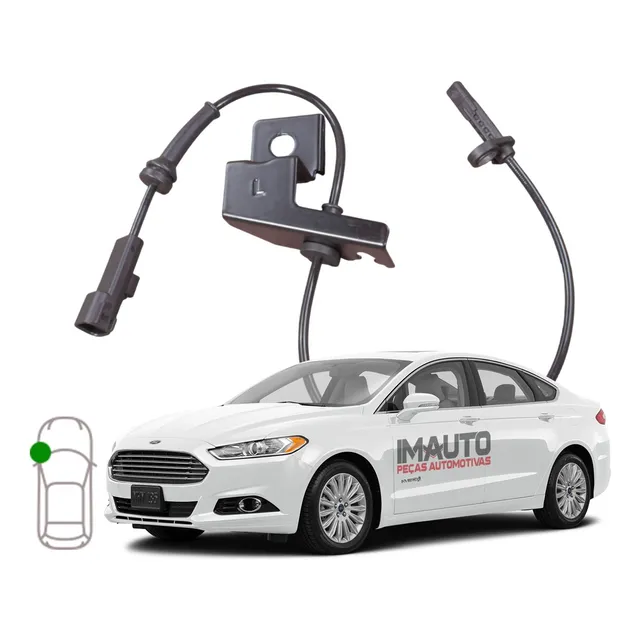 Sensor Freio Abs Dianteiro Esquerdo Fusion 2.5 2013 Até 2019