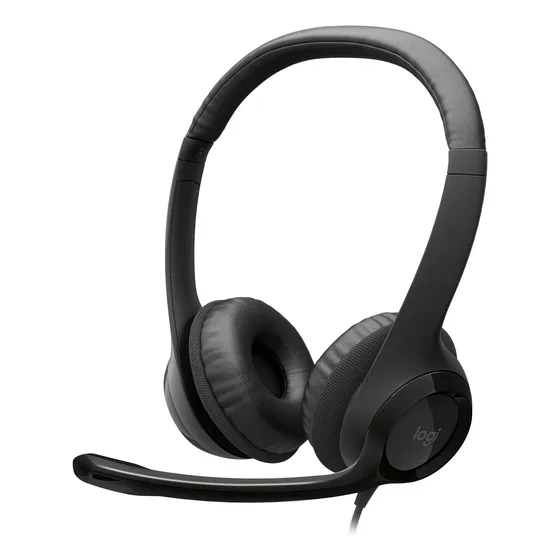 Logitech H390, Diadema Usb / Mic Sin Ruido Y Controles Cable