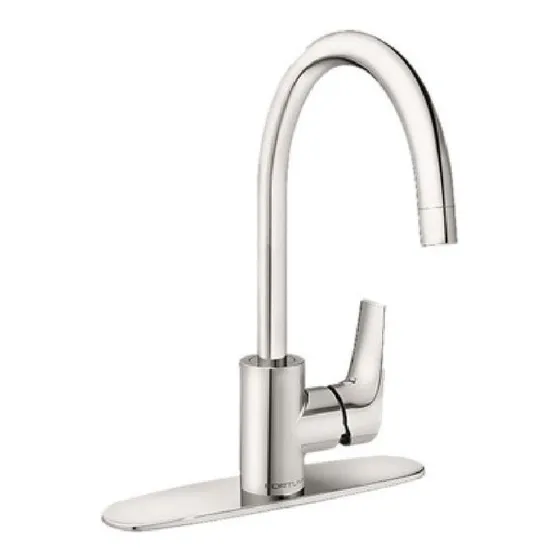 Monomando Para Cocina Fortum Fk004 Cromo 