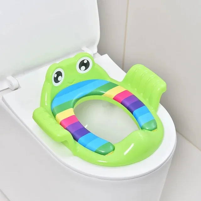 Poceta Bacinilla Niños Asiento Inodoro Baño Acolchado Bebes