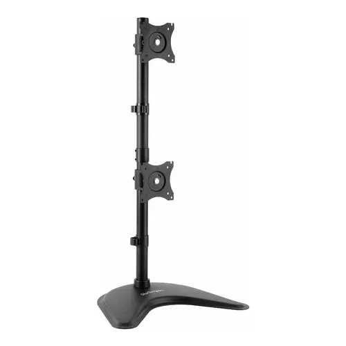 Soporte Vertical Para 2 Monitores Armbarduov Color Negro