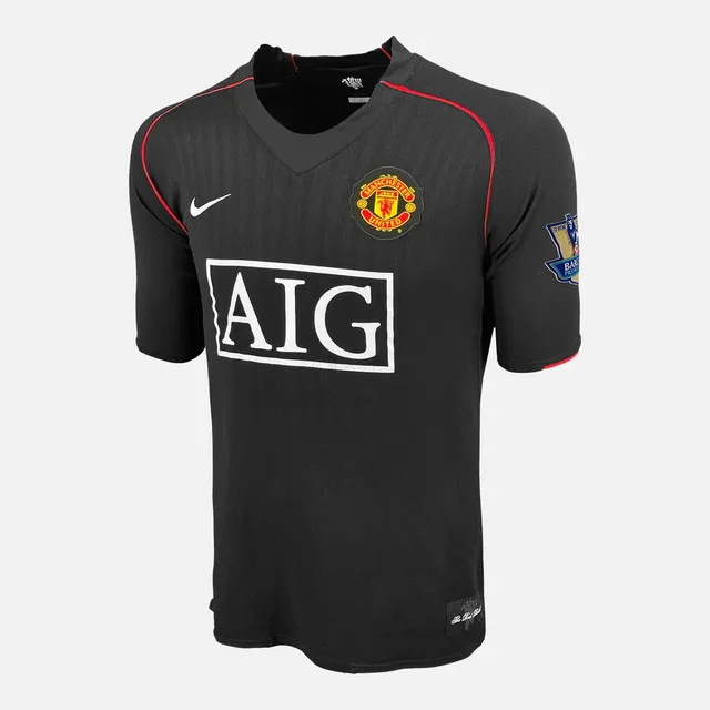 Camiseta Manchester United 2008 Alt Cristiano Ronaldo