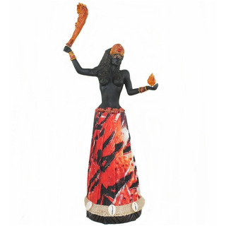 Egunitá Linda Imagem Escultura 49cm Camasi Guimarães Orixá Egunitá Linda Imagem Escultura 49cm Camasi Guimarães Orixá