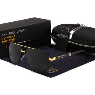Uv400 - Lentes De Sol Polarizadas Para Hombre, Diseño Retro Uv400 - Lentes De Sol Polarizadas Para Hombre, Diseño Retro
