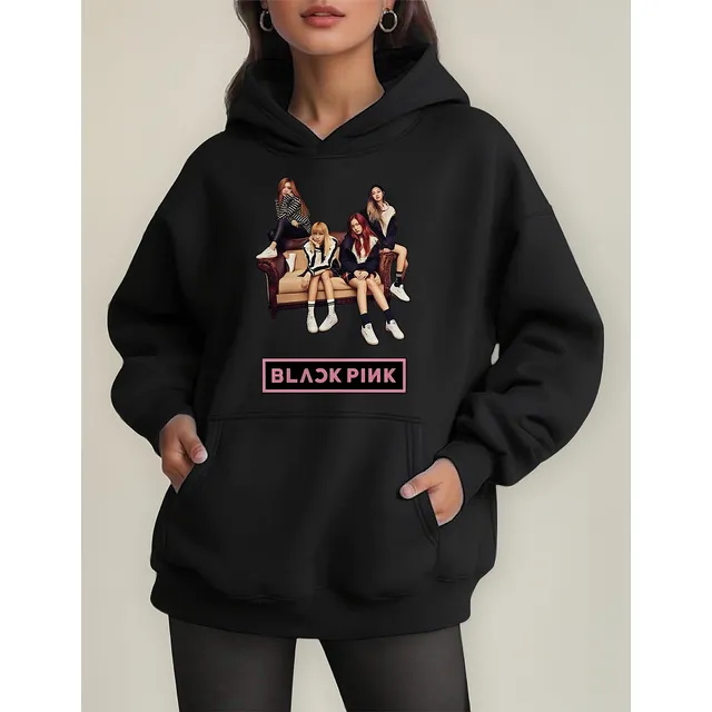 Polerón Estampado Black Pink, Kpop, Music Argamodas