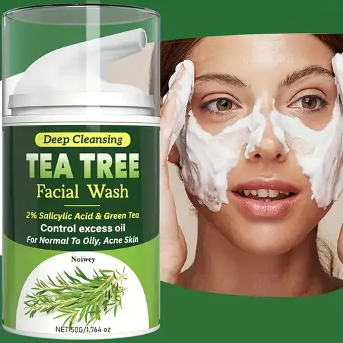 Jabon Limpiador Acne Con Té De Arbol Y Acido Salicilico