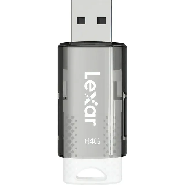 Pendrive Lexar 64gb Jumpdrive S60 Usb 2.0 Color Blanco Con Gris