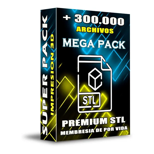 Super Pack Stl , Membresia De Por Vida, Stl Archivos 