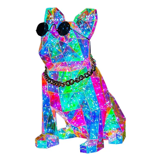 Lámpara De Noche De Perro Para Decoración Valentín Navidad
