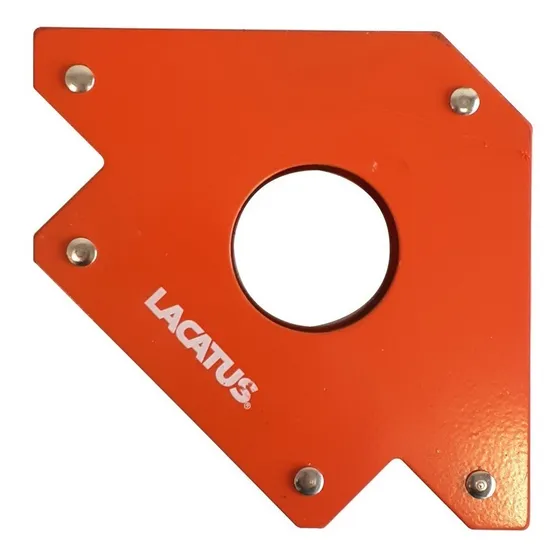 Escuadra Soporte Magnético 34kg Lacatus Para Soldar Herrería