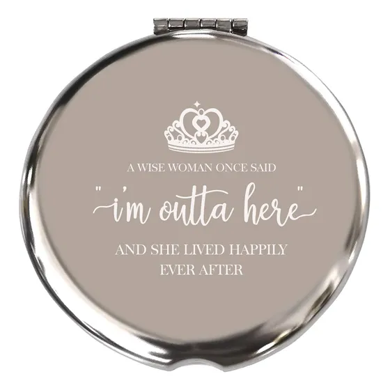 Blue Leave I Am Outta Here: Divertido Regalo Jubilacion Para