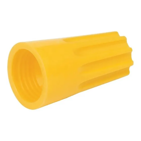 Capuchon Cable 10-12 Awg 10 Pz Amarillo Voltech 47328