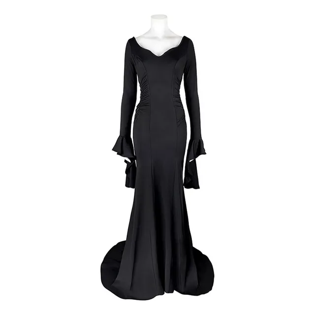 Vestido De Cosplay The Addams Gothic Ghosts Morticia De Mang