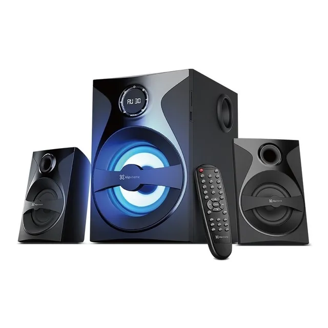 Equipo De Sonido Parlantes Pc Tv 56w Bluetooth Usb Sd Aux Fm