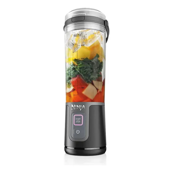 Liquidificador Portátil Ninja Blast Sem Fio Copo 470ml Fácil de Limpar Ideal para Vitaminas Shakes e Bebidas Bivolt
