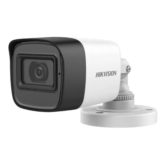 Camara De Seguridad Bullet Hikvision 1080p 2.8 Con Microfono