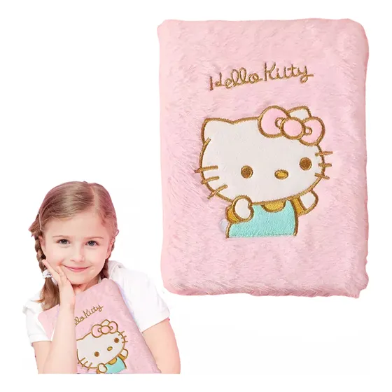 Diario De Felpa Kawaii/cuaderno De Felpa Hellokitty