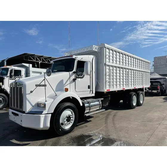 Kenworth T800 Camión Agavero Blanco