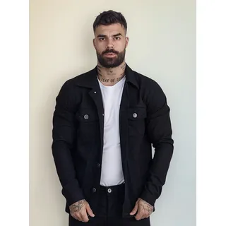 Jaqueta Jeans Masculina 4 Bolsos Premium 36 Ao 48 + Cores Jaqueta Jeans Masculina 4 Bolsos Premium 36 Ao 48 + Cores