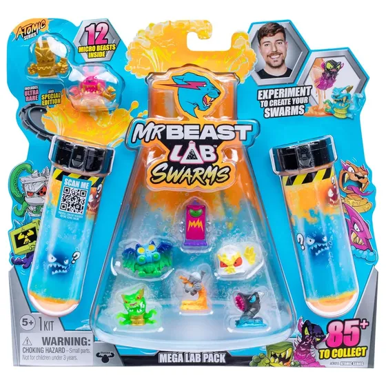 Mr. Beast Lab Swarms Test Tube Mixed (12 Pack) - 4