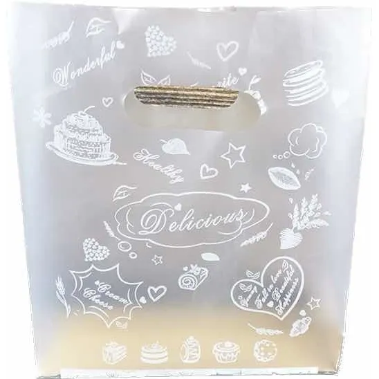 Bolsa De Repostería Mediana Con Diseño 50 Unidades 30x20 Cm