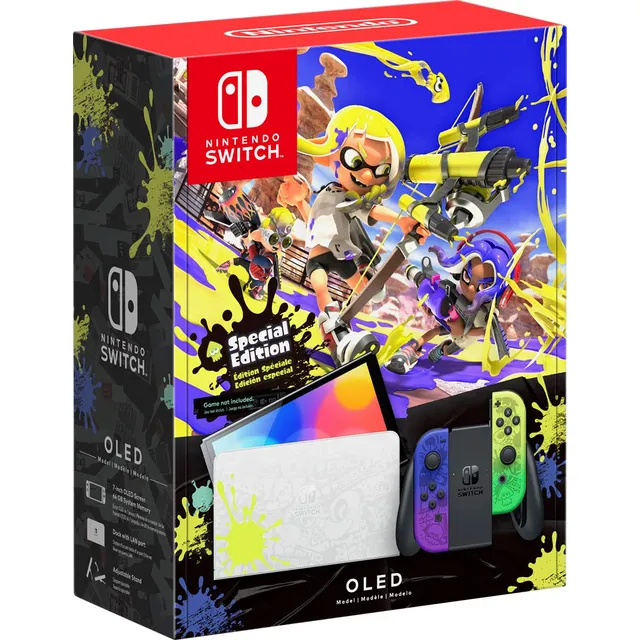 Nintendo Switch Oled Modelo Splatoon 3 Edición Especial