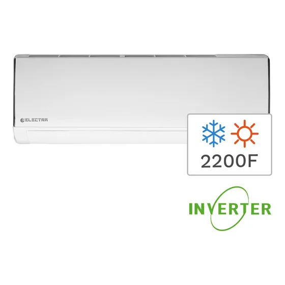 Aire Acondicionado Electra Trend Inverter Split Frío/calor 2236 Frigorías Entrdi26tc Color Blanco