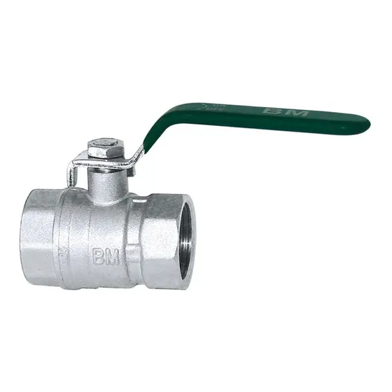 Llave Paso Valvula Bola 1 Pulgada Bm Cromada