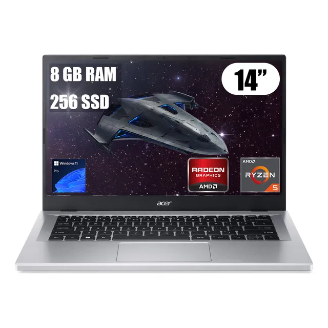 Laptop Acer Aspire 3 A314: Ryzen 5, 8gb Ram, 256gb Ssd, Fhd