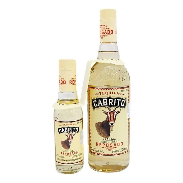 Paquete De 3 Tequila Cabrito Reposado 250 Ml + 750 Ml
