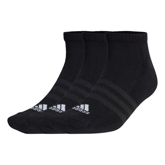 Meias Amortecidas Cano Baixo 3 Pares adidas