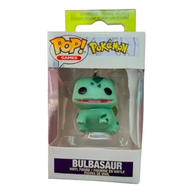 Llavero Funko Pop Bulbasaur Keychain Pokémon Anime