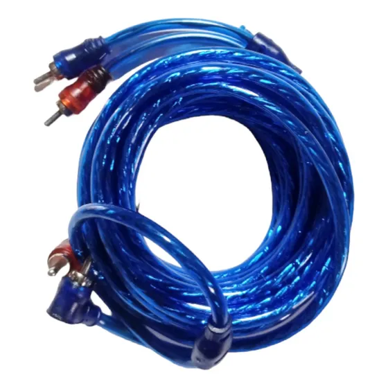 Cable Rca Audio Car Excelente Calidad 5m