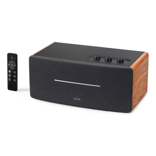 Bocina Bluetooth Edifier D12 Color Café Con Salida De Audio Bocina Bluetooth Edifier D12 Color Café Con Salida De Audio