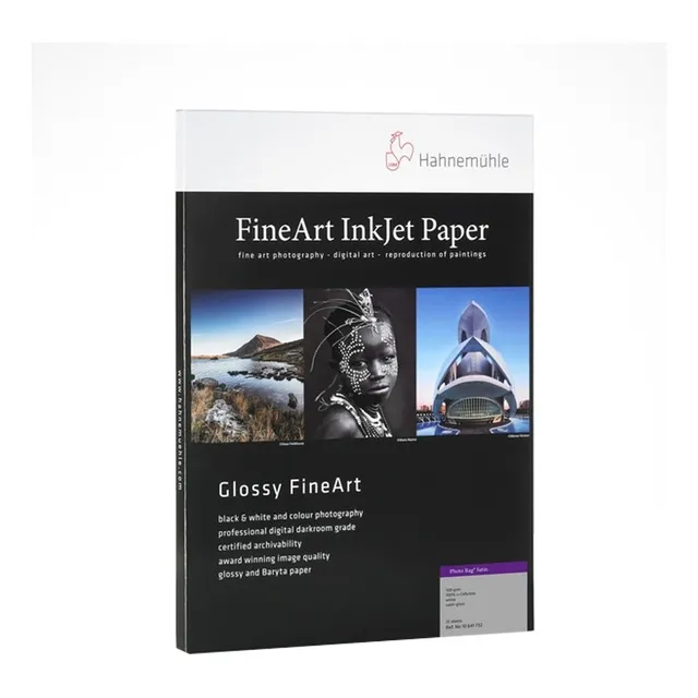 Papel Hahnemühle Photo Rag Satin De 24 , Rollo Con 12m 10643