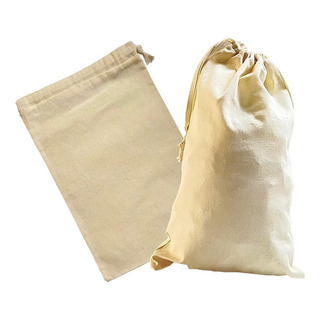 Saco Tecido AlgodĂŁo EcolĂłgico 17x27 Com 5 Unidades Saco Tecido AlgodĂŁo EcolĂłgico 17x27 Com 5 Unidades