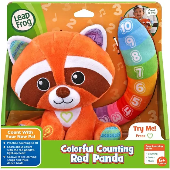 Panda Rojo Colores Y Números  Leapfrog