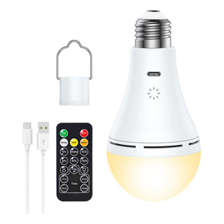 Bombilla E27 De Color Regulable, Recargable Bombilla E27 De Color Regulable, Recargable