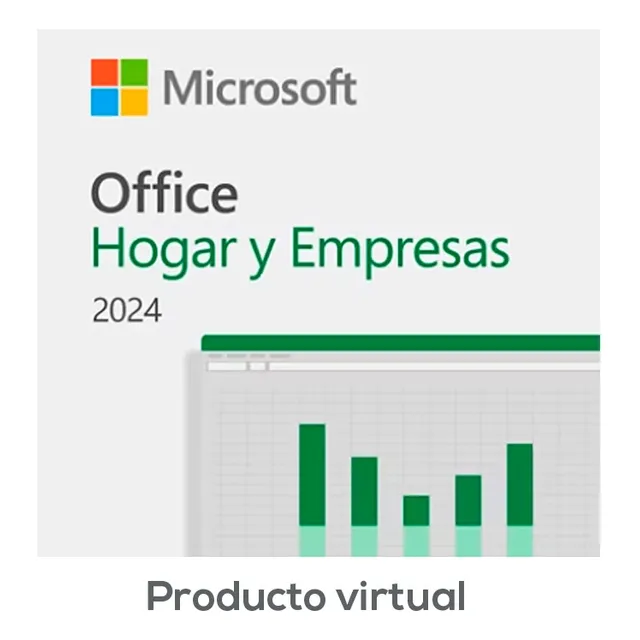 Licencia Microsoft Office Hogar Y Empresas 2024, 1 Pc/mac