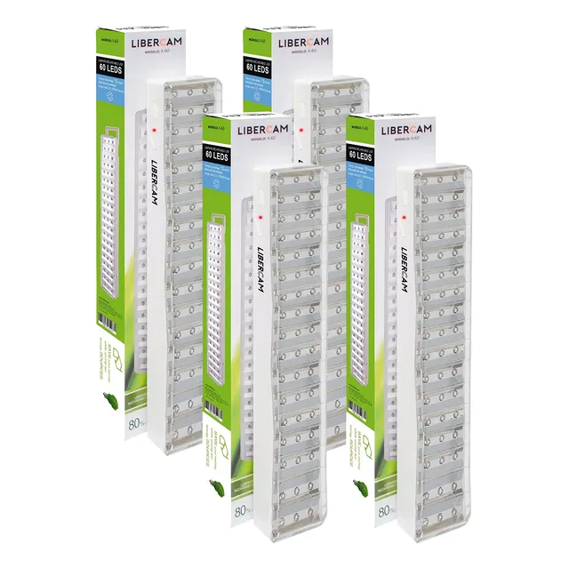 Pack X 4 Luz De Emergencia Slt 220v 60 Led Envio Grati