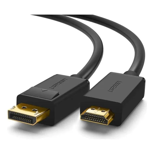Cable Unidireccional Displayport a HDMI macho Ugreen 4k/30 Hz 1,5 m negro