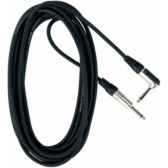 Rcl30256d6 6mt Bk Cable Instrumento 6m Rockcable