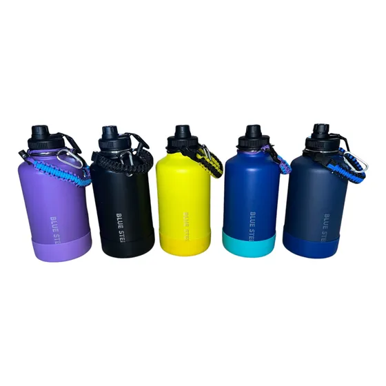 Termo Blue Steel Acero Inoxidable 64 Oz