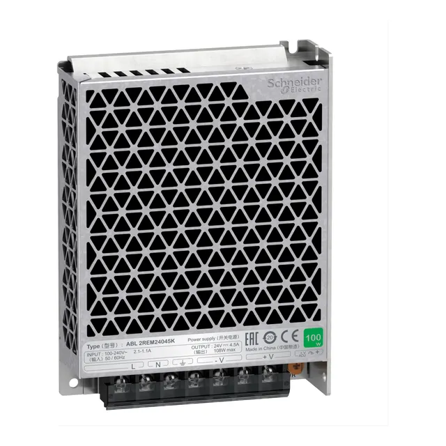 Fuente Monofásica Schneider 100/240v - 24 Vcc 108 W 4,5 A