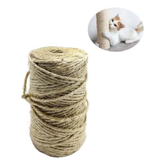 Cabuya Fique Rascador Gatos Decoracion Rollo 4mm X 100 Mts