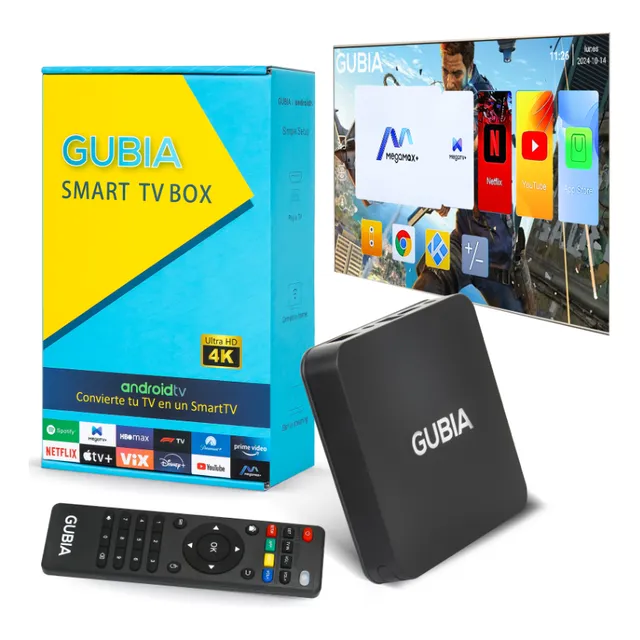 Dispositivo De Transmisión Gubia Black Hd De 2gb 8 Gb